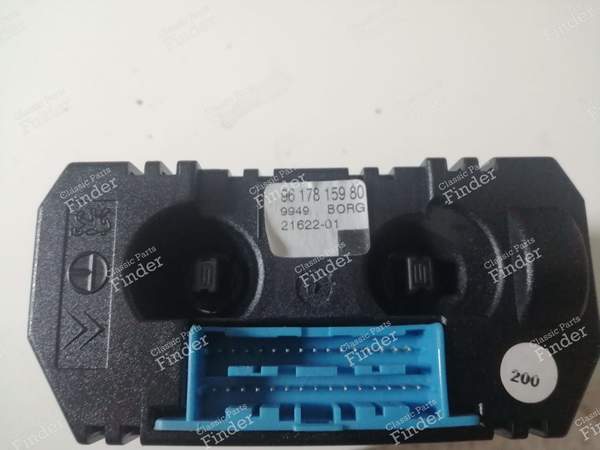 Left display (doors open, radio, etc.) - CITROËN XM - 9617815980- 2