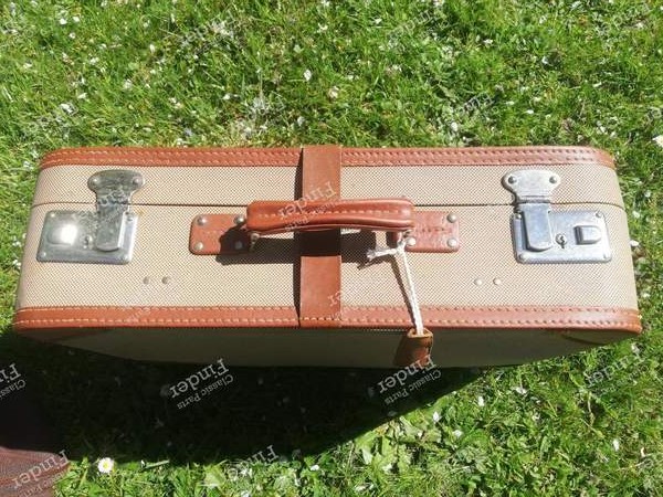 Vintage bag and suitcase - 50s-60s - PEUGEOT 403 - 1