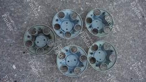 Set of 5 hubcaps - JEEP Cherokee / Wagoneer Limited / Comanche - thumb-1