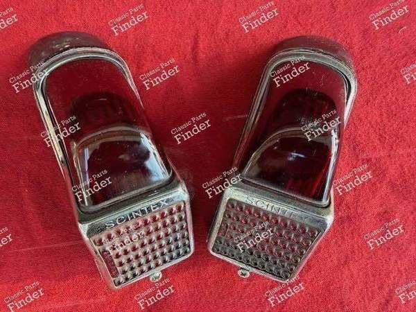 Pair of rear lights - RENAULT 4 CV - 6