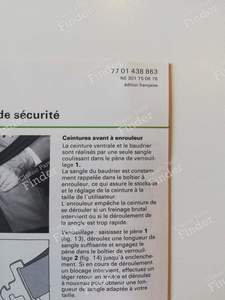 Benutzerhandbuch - R30 V6 - RENAULT 20 / 30 (R20 / R30) - 7701438863- thumb-7