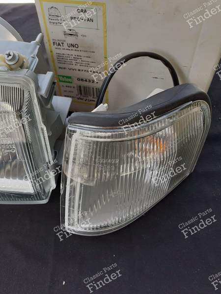 Frontoptik + linker Blinker - FIAT Uno / Duna / Fiorino - 084324 / 7700027 / 60944091- 1