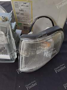 Frontoptik + linker Blinker - FIAT Uno / Duna / Fiorino - 084324 / 7700027 / 60944091- thumb-1