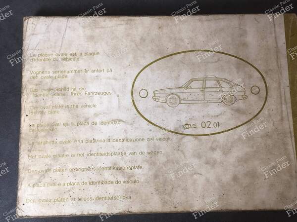 Spare Parts Manual - PR1020, 4th Edition - RENAULT 20 / 30 (R20 / R30) - 7701444183- 6