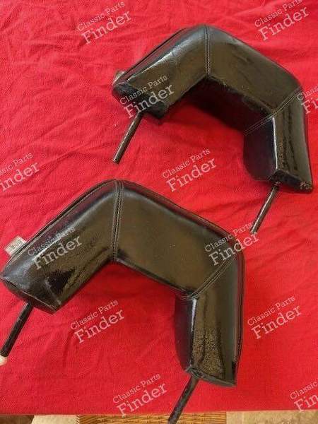 Paar Kopfstützen aus schwarzem Leder - CX GTI - CITROËN CX - 0