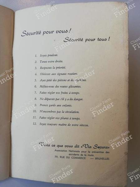 Manuel d'entretien - OPEL Olympia Rekord - OM-5317-F- 9