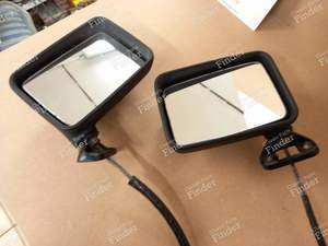 Left and right mirrors - Phase 1 - VOLKSWAGEN (VW) Golf II / Jetta - 191857501 191857502- thumb-6