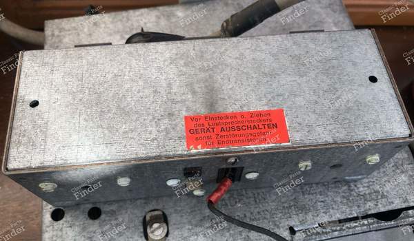 Radio Becker Mexico Cassette & Amplifier - MERCEDES BENZ W108 / W109 - M100162- 4