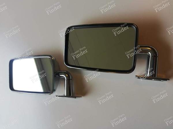 Pair of exterior mirrors, left AND right - PORSCHE-VOLKSWAGEN 914 - Ref. orig.: 914.731.039.10 / 914.731.040.10- 7