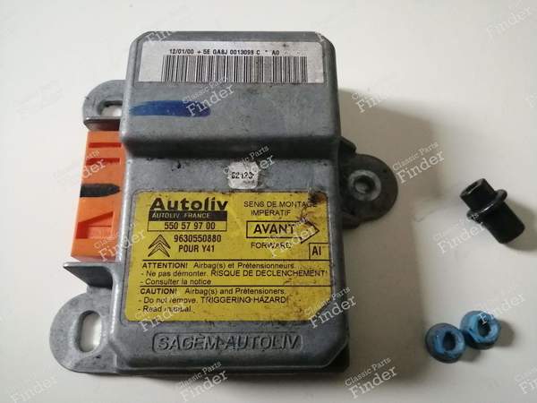Front airbag management unit - CITROËN XM - 9630550880 (Y41) / 550579700- 0