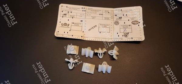 Clips de moulure / baguette - AUDI 100 (C1) - 803-807-249- 1