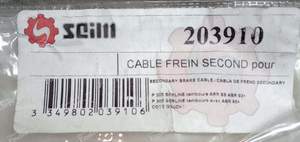 Pair of secondary handbrake cables - PEUGEOT 306 - 203910/203920- thumb-3