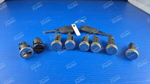 Complete 8-piece lock cylinder set with 2 keys - PEUGEOT Boxer - 4162T6- thumb-2