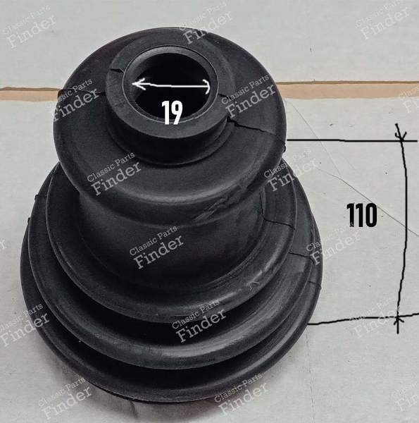 Paar radseitige Getriebefaltenbälge - SIMCA-CHRYSLER-TALBOT 1307 / 1308 / 1309 / 1510 / 150 / Solara / Alpine - 329374B- 2