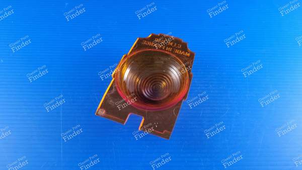 Interior orange cabochon for right front turn signal light - PEUGEOT 204 - 040- 1