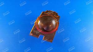 Interior orange cabochon for right front turn signal light - PEUGEOT 204 - 040- thumb-1