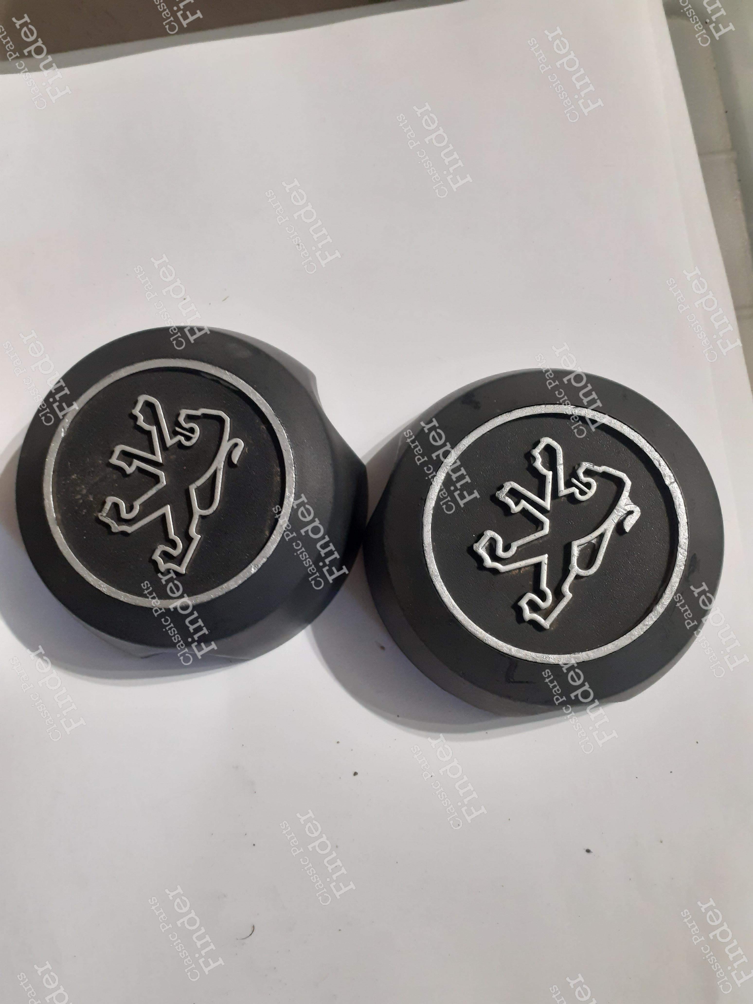 Cache-moyeux Centre Roue Pour Peugeot 205 GTI 1.9 - Lot De 4 Enjoliveurs, Protection Et Style