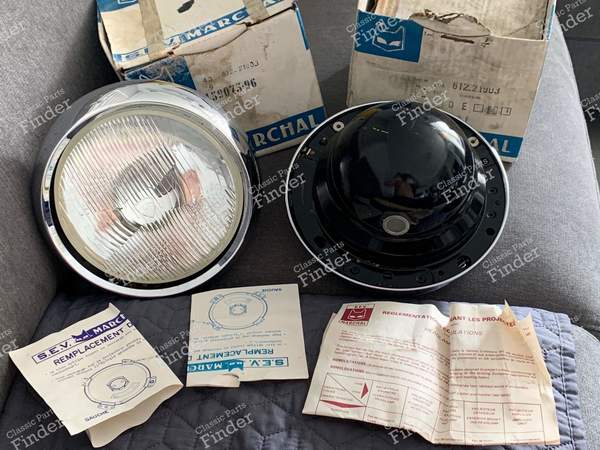 Marchal headlamps complete with casing - CITROËN DS / ID - 182- 2