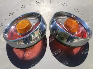 Pair of REAR LIGHTS (glasses) - Right & Left - BMW 1500 / 1600 / 1800 / 2000 (Neue Klasse) - 18358 (R) / 18348 (L)- thumb-0