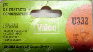 U332 platinum screws with capacitor for PAL igniter - SKODA 100 / 110 - 248332- thumb-2