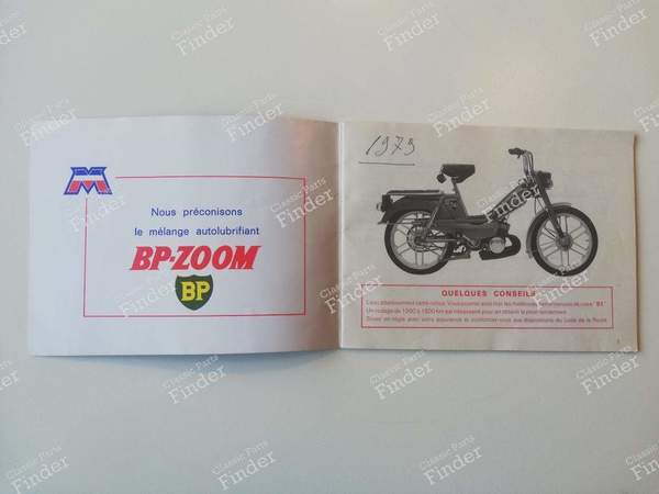 Notice d'emploi - MOTOBECANE MBK 51 - 1