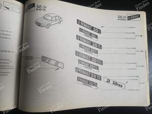 Spare Parts Manual - PR1020, 3rd Edition - RENAULT 20 / 30 (R20 / R30) - 7701442392- thumb-4