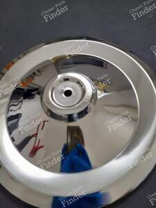 2 stainless steel wheel covers - PEUGEOT 204 - thumb-1