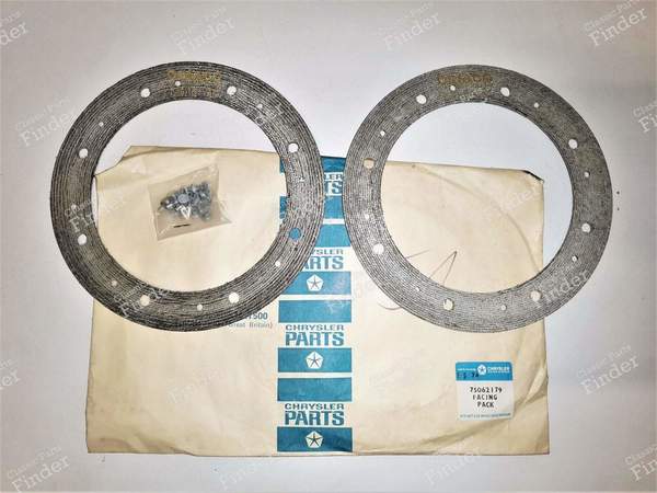 Kupplungsbeläge - HILLMAN-CHRYSLER-TALBOT Avenger / Sunbeam - 75062179