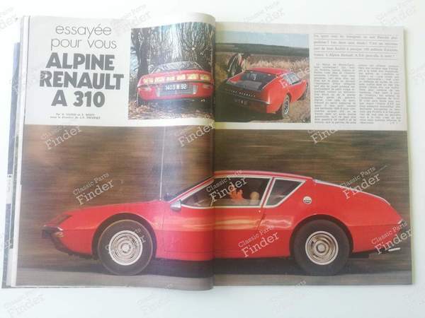 L'Automobile Magazine – März 1972 - ALPINE A310 - #310- 5