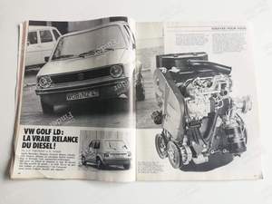 L'Automobile Magazine - #366 (December 1976) - VOLKSWAGEN (VW) Golf I / Rabbit / Cabriolet / Caddy / Jetta - #366- thumb-3