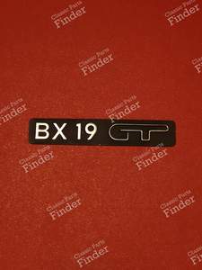 Logo extérieur Citroën BX GT - CITROËN BX
