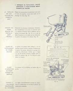 Notice d'entretien Zenith EX - BMW 326 - thumb-1