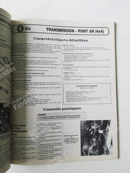 Revue Technique Automobile (RTA) – Phase 2 - ALFA ROMEO 33 - 6