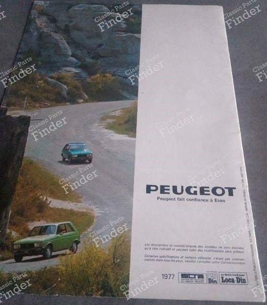 Prospectus d'époque de Peugeot 104 ZS - PEUGEOT 104 / 104 Z - 2