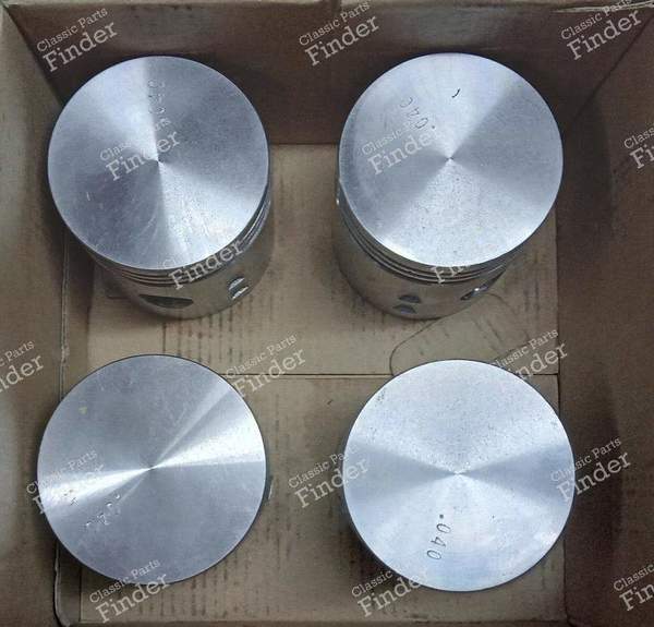 Set de 4 pistons "aerolite" 3 segments .040 - MG MG T - 420-058- 0