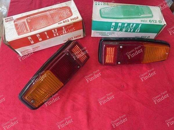 Pair of rear lights - ALPINE A110 - 612 NGF / 612 D- 0