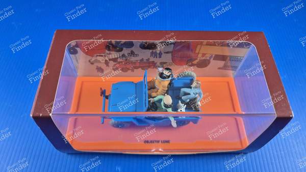 Jeep from the album 'Objectif Lune' (Tintin) - JEEP Willys (MB/MC) / CJ (-2/-2A/-3A/-3B) - 2528009- 2