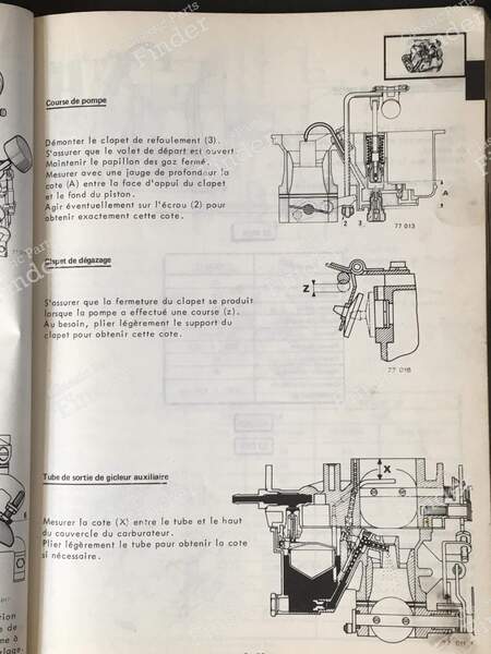 Reparaturhandbuch M.R. 150 – 2. Auflage - RENAULT 12 / Virage (R12) - 7701438043- 3