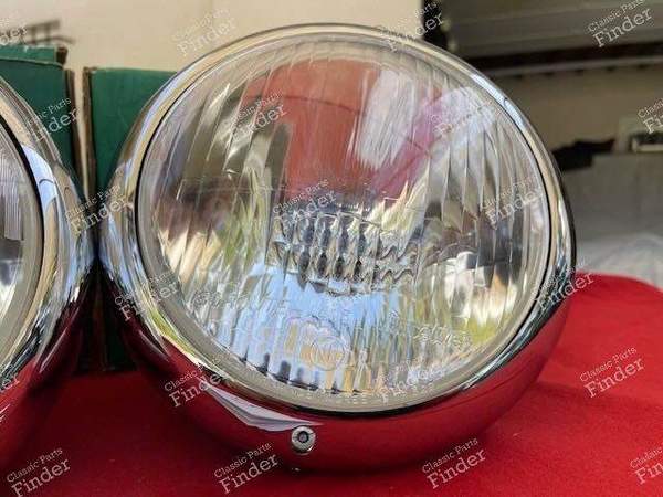 Pair of complete headlights - PEUGEOT 203 - Isoroute 413- 2