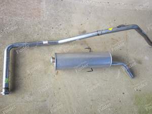 COMPLETE GAS/DIESEL EXHAUST LINE with ACCESSORIES - PEUGEOT J9 - thumb-0