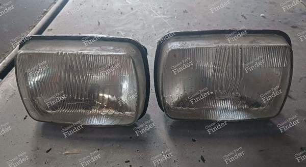 Headlight optics for Fiat 126 and 127, or 133 - FIAT 127 / 147 / Fiorino - 450156- 0