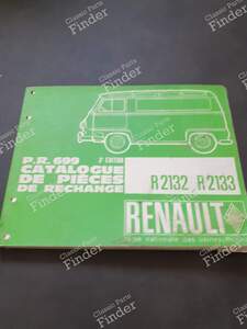 Spare Parts Catalog - RENAULT Estafette / Hi-boy / Petit-Panel