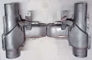 Pair of left/right air vents for PORSCHE 356