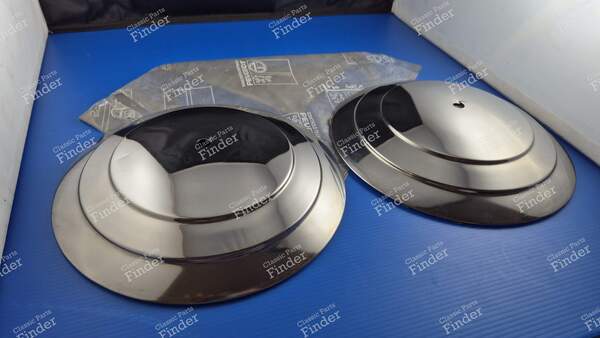 Set of 2 stainless steel wheel covers - PEUGEOT 203 - 0