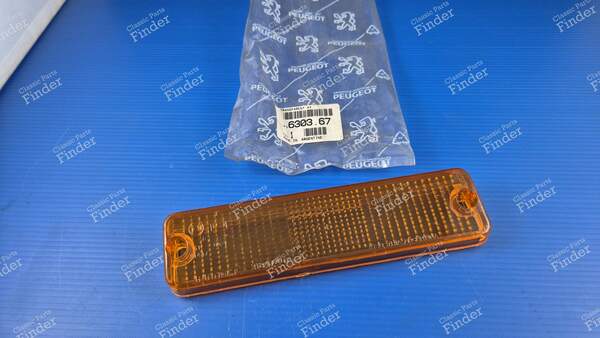 Cabochon de feu clignotant avant gauche - Version PICK UP - PEUGEOT 504 - 630367- 0