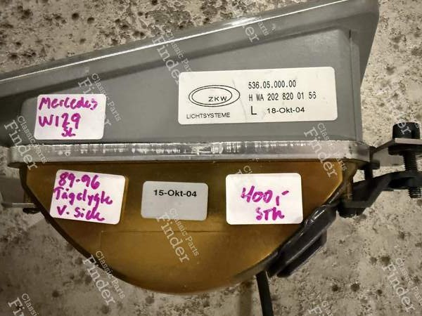 2 Foglights - AMG versions - MERCEDES BENZ SL (R129) - HWA 2028200256 (R) / HWA 2028200156 (L)- 3