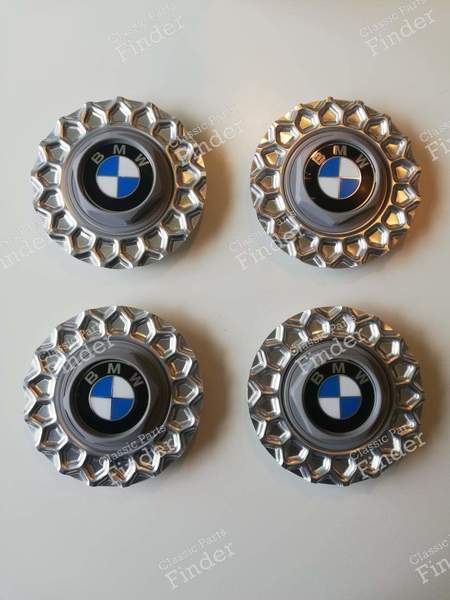Set of 4 hub caps for 15" BBS rims - BMW 3 (E30) - Equiv. OEM: 36 13 2 225 376)- 0