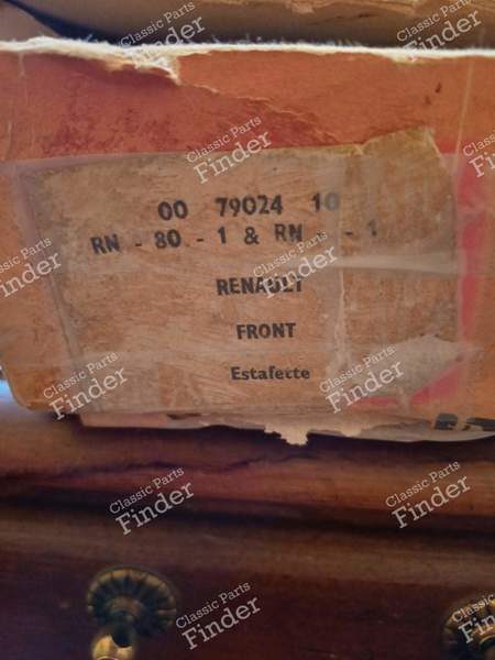 Brake linings - RENAULT Estafette / Hi-boy / Petit-Panel - 79024- 4