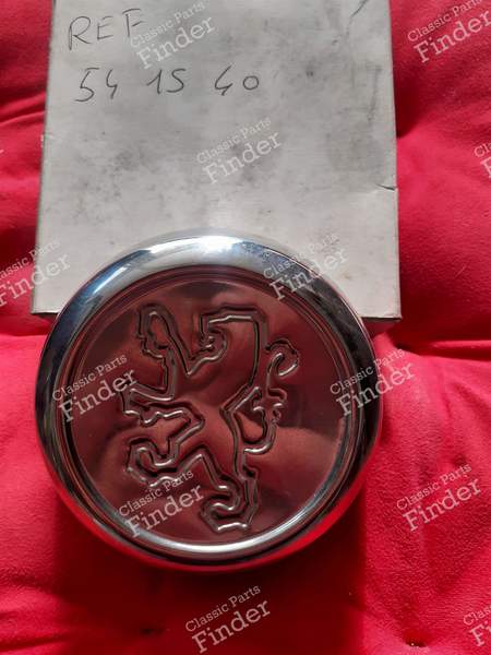 Stainless steel wheel hub caps - PEUGEOT 604 - 5415.40- 1
