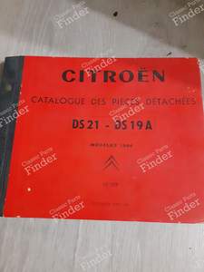 Classeur catalogue des pièces détachées - DS 21 et DS 19A - CITROËN DS / ID